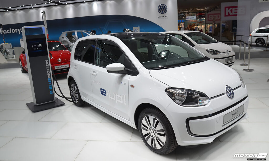 Volkswagen e-up! at Hannover Messe